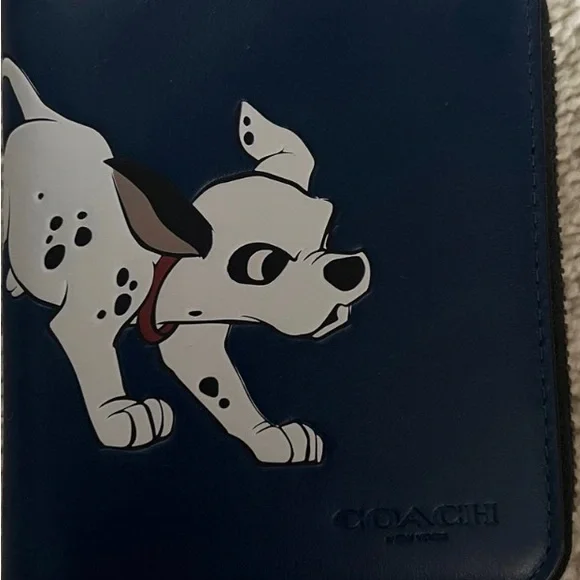 NWT! Coach 2 set Dalmatian Zip wallet and pouch set - Picture 7 of 9